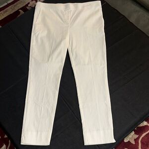 NWT Jules & Leopold Off-White Stretch Pants Size Large
